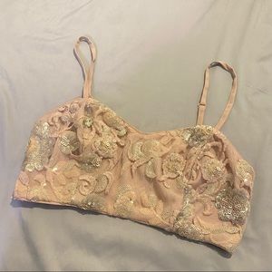 Sequin bralette